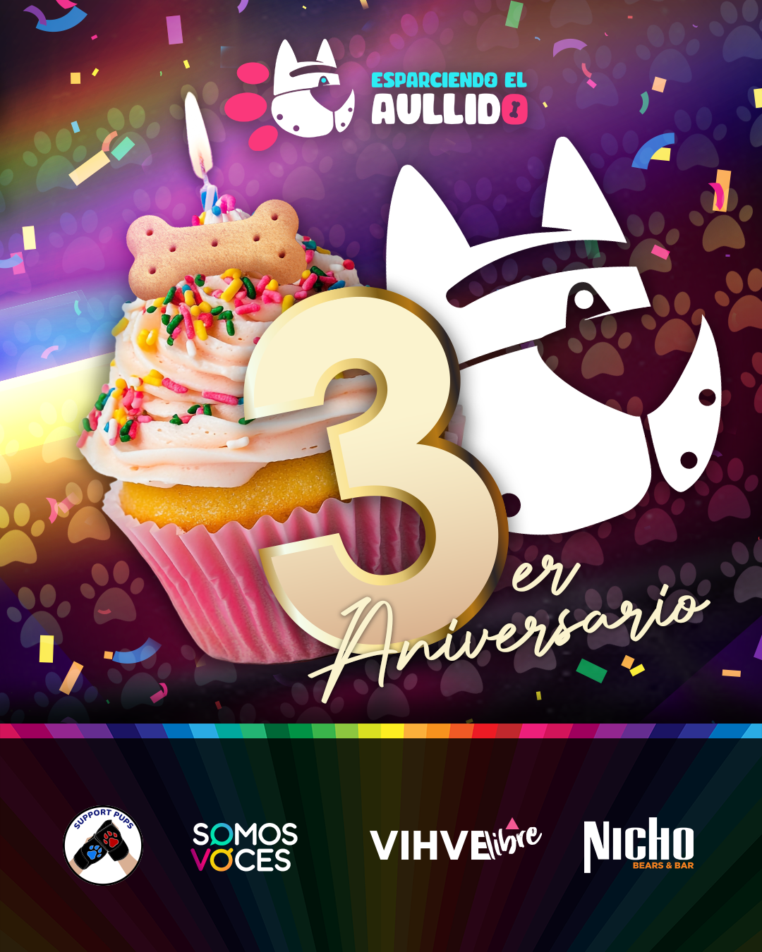 Tercer  Aniversario  de Esparciendo  el  Aullido